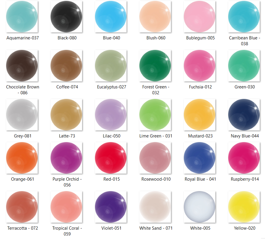 Canva Balloons Set: Sempertex Standart Colors