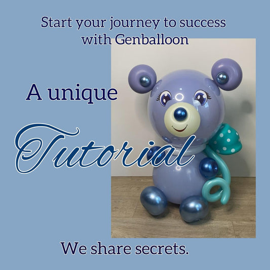 Tutorial: How to make "Teddy Bear" from BOBO Balloon