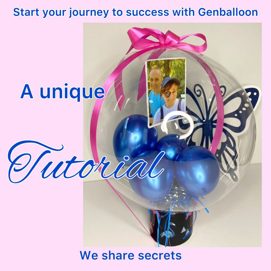 Tutorial: How to put a photo in a bobo balloon.