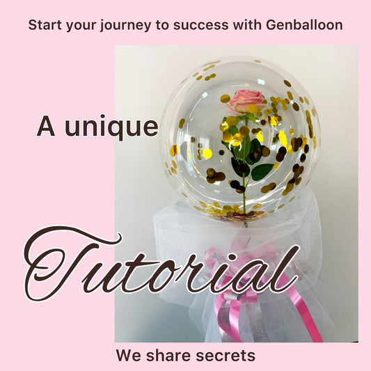 Tutorial: How to make a Bobo Balloon with rose inside