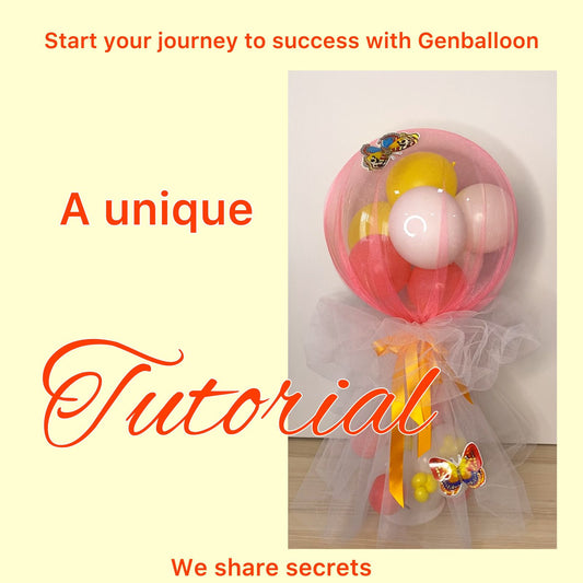 Tutorial: How to decorate a bobo balloon with tulle