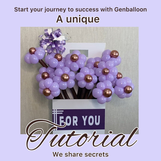 Tutorial: How to make a Postcard for balloons or for fresh flowers