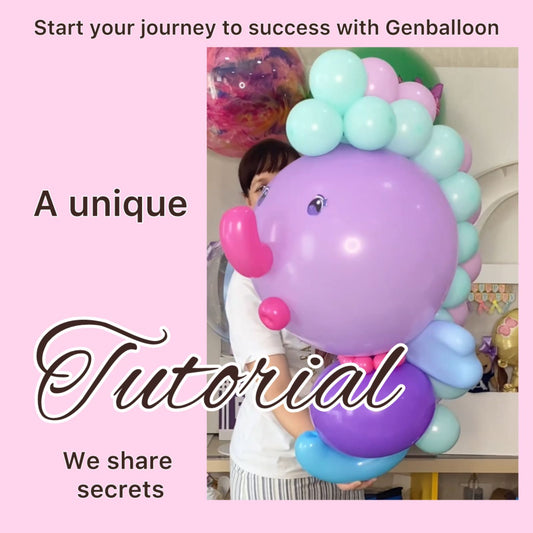 Tutorial: How to make a Balloon seahorse