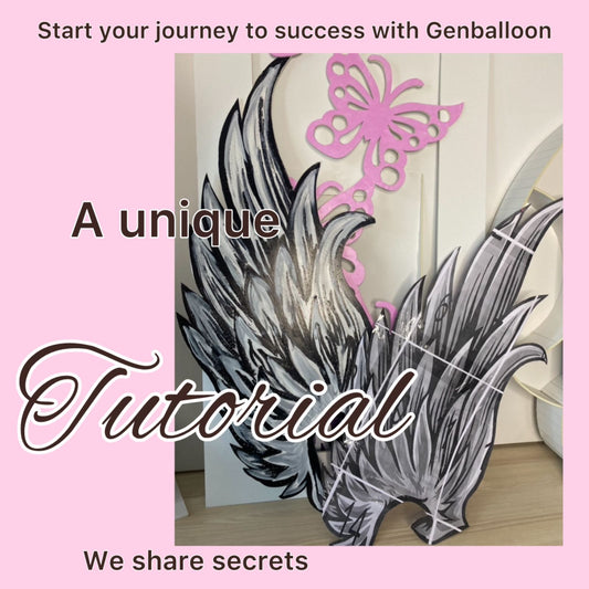 Tutorial: How to make an Angel wings. The technique of making decor