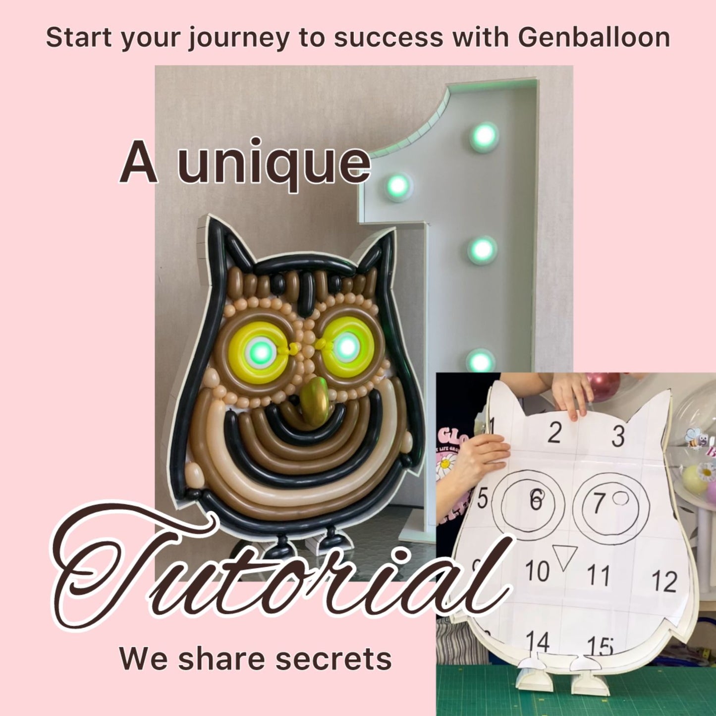 Tutorial: How to make a double-sided owl frame