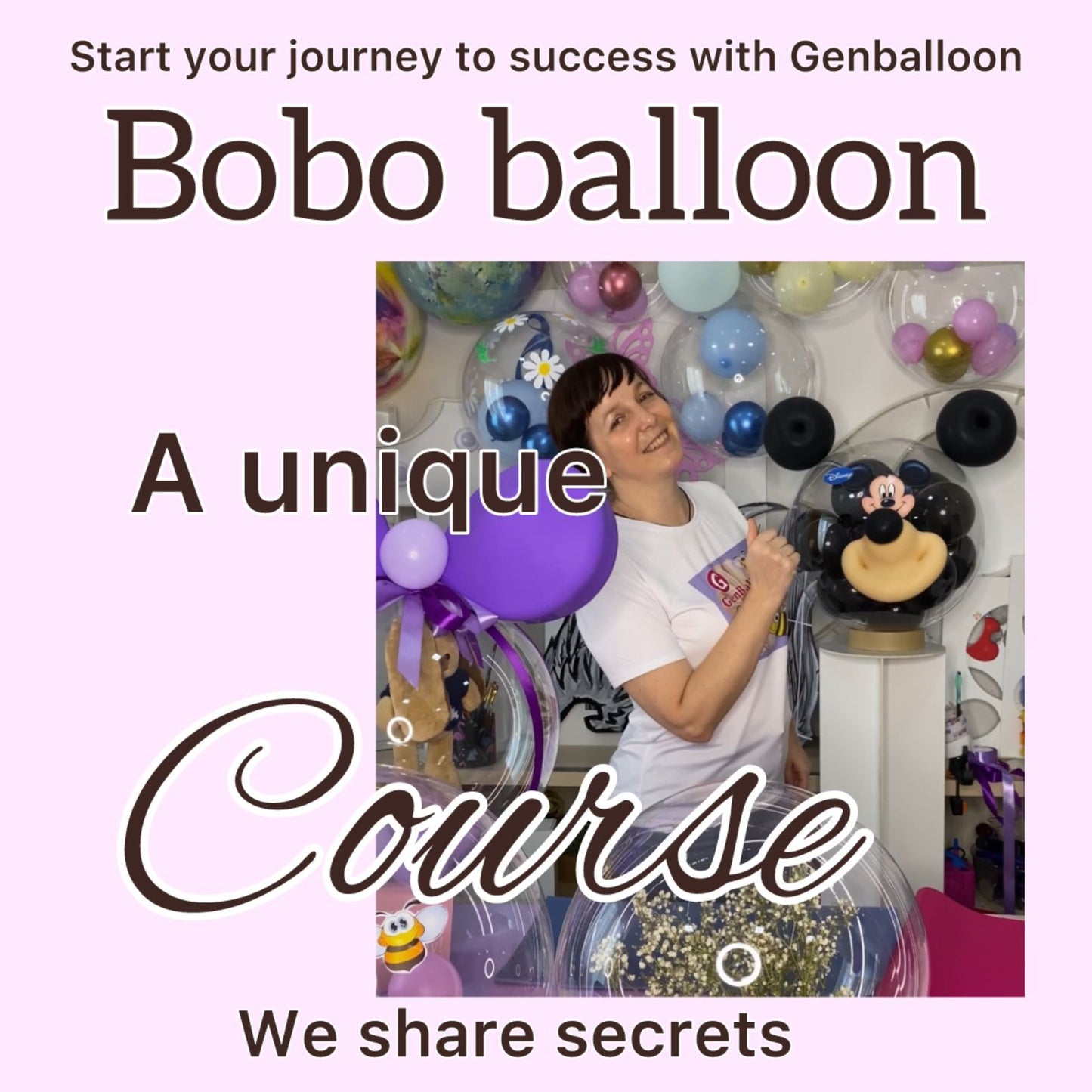 Professional course on working with Bobo balloons